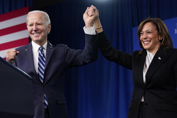 Vice President Kamala Harris and President Joe Biden. 